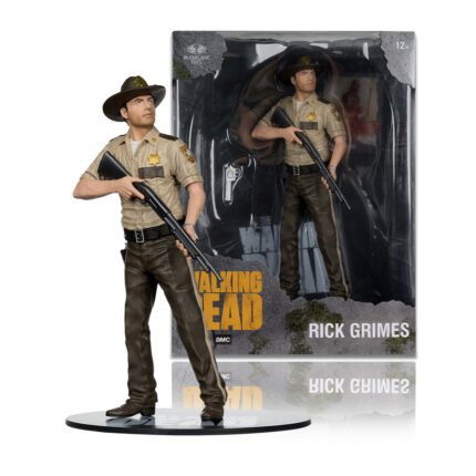 AMC: The Walking Dead - Rick Grimes 1:8 Scale 10" Posed Figure By McFarlane Toys