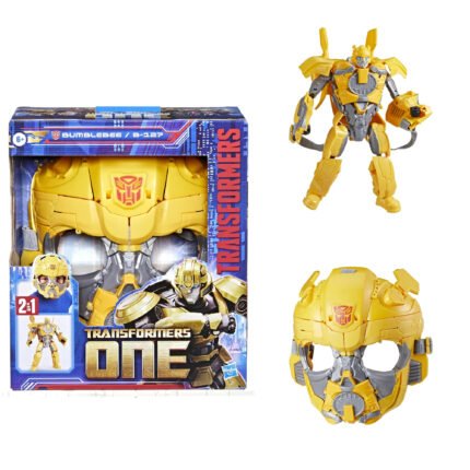 Transformers One: 2 in 1 - Bumblebee 10" Figure, Converts to Mask By Hasbro