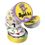 Spot It!: Classic - Observation & Reflexes Fun Card Game For Kids, Adults & Game Night For 2-8 Players By Hasbro - Image 2
