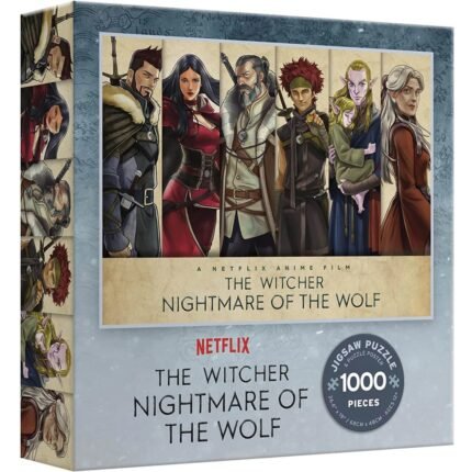 The Witcher: Nightmare of the Wolf (Netflix) 1000 Piece Jigsaw Puzzle & Bonus Poster By Ceaco