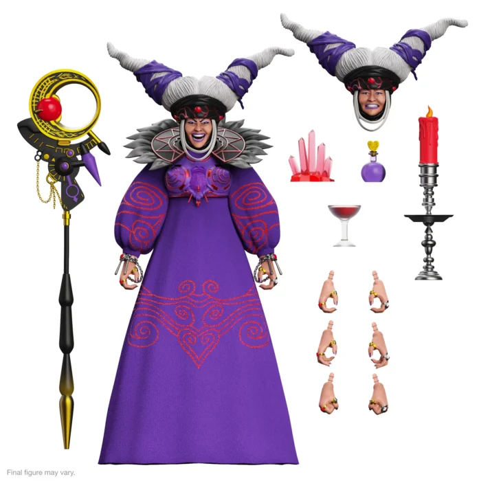 Super7: Ultimates! Mighty Morphin Power Rangers - Rita Repulsa (Vile Violet) 7" Premium Figure - Image 5