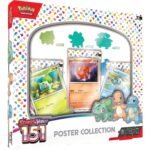 Pokemon TCG: Scarlet & Violet - 151 Poster Collection Box - 3 Booster Packs, Poster & 3 Foil Promo Cards