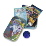 Pokemon TCG: Galar Pals - Galarian Ponyta Mini Tin - 2 Booster Packs, Metallic Coin & Promo Card - Image 2