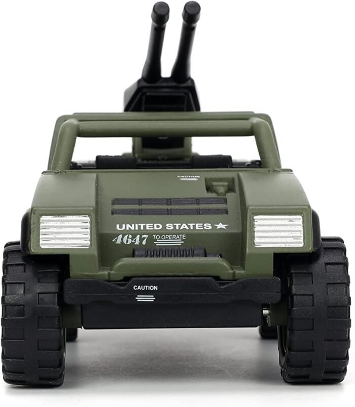 G.I. Joe:  Duke & V.A.M.P - 1:32 Scale Die-cast Car & 1.65" Duke Die-cast Figure By Jada Toys - Image 3