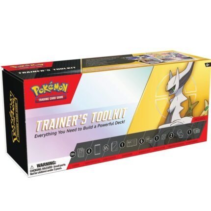 Pokemon TCG: Trainer's Toolkit 2023 - Includes 4 Booster Packs, Promo Codes, Prebuilt Deck & More!
