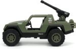 G.I. Joe:  Duke & V.A.M.P - 1:32 Scale Die-cast Car & 1.65" Duke Die-cast Figure By Jada Toys - Image 5