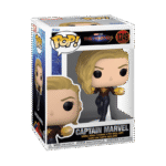 Funko Pop! Movies: Marvel - The Marvels - Captain Marvel with Fire Hands