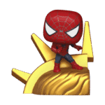 Funko Pop! Deluxe Movies: Marvel - Spider-Man: No Way Home - Friendly Neighborhood Spider-Man - Target Exclusive - Image 2
