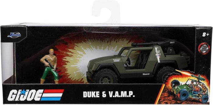 G.I. Joe:  Duke & V.A.M.P - 1:32 Scale Die-cast Car & 1.65" Duke Die-cast Figure By Jada Toys - Image 8
