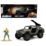 G.I. Joe:  Duke & V.A.M.P - 1:32 Scale Die-cast Car & 1.65" Duke Die-cast Figure By Jada Toys