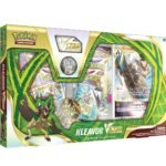 Pokemon TCG: Kleavor VSTAR Premium Collection Box - Includes 6 Booster Packs, Collectible Pin & Metallic Coin, 2 Etched Foil Promos & Oversized Card
