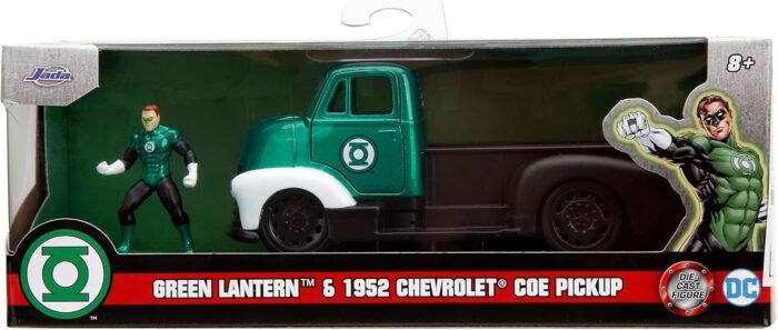 DC Comics: Green Lantern - 1952 Chevrolet COE Pickup 1:32 Scale Die-Cast Car & 1.65" Two Face Die-Cast Figure By Jada Toys - Image 8