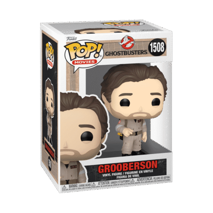 Funko Pop! Movies: Ghostbusters Frozen Empire - Grooberson in Ghostbuster Jumpsuit
