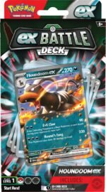 Pokemon TCG: Houndoom EX Battle Deck – Ready To Play 60 Card Deck, Solo Playmat, Deck Box, Damage Counter & Metallic Coin - Image 3