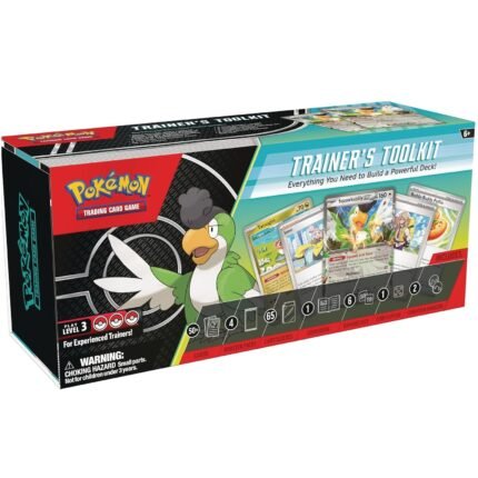Pokemon TCG: Trainer's Toolkit 2024 - Includes 4 Booster Packs, Prebuilt Deck & More!