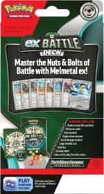 Pokemon TCG: Melmetal EX Battle Deck - Ready To Play 60 Card Deck, Solo Playmat, Deck Box, Damage Counter & Metallic Coin - Image 5