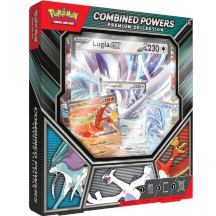 Pokemon TCG: Combined Powers Premium Collection Box - Includes 11 Booster Packs, 7 Foil Promos & Oversized Foil Card