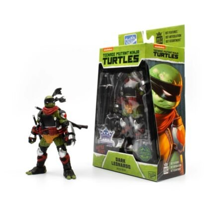 Teenage Mutant Ninja Turtles: IDW Comics Inspired - Dark Leonardo (Comic Noir) SCDD Exclusive 5" Figure By BST AXN