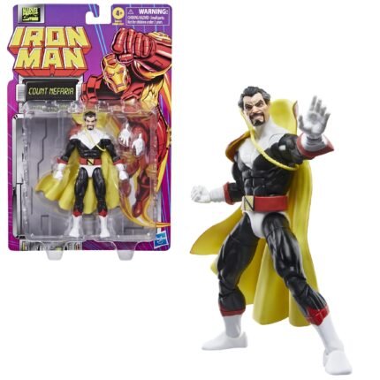 Marvel: Legends Series - Count Nefaria (Iron Man Comics) 6" Figure By Hasbro