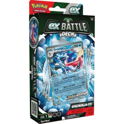 Pokemon TCG: Greninja EX Battle Deck - Ready To Play 60 Card Deck, Solo Playmat, Deck Box, Damage Counter & Metallic Coin