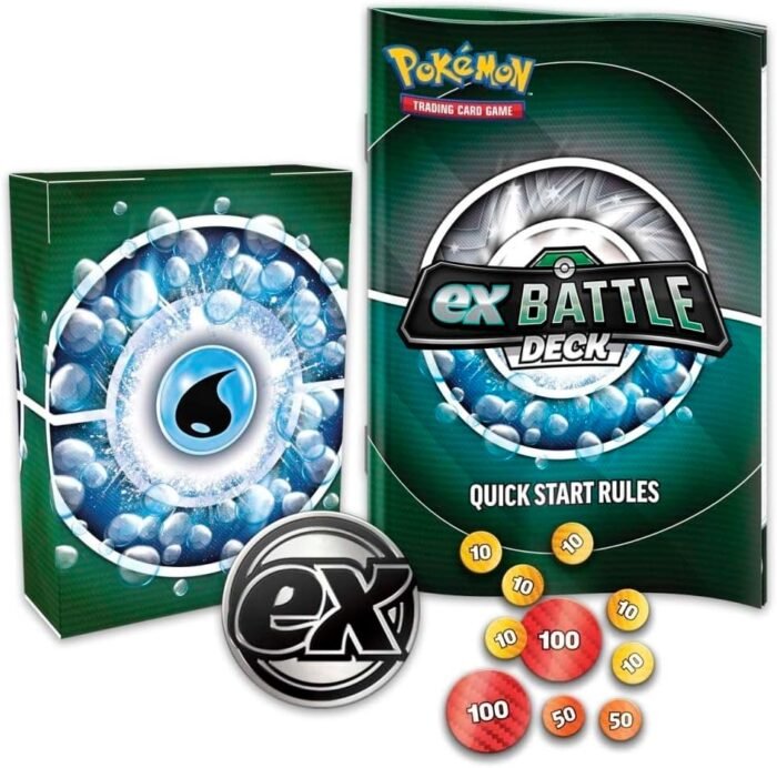 Pokemon TCG: Greninja EX Battle Deck - Ready To Play 60 Card Deck, Solo Playmat, Deck Box, Damage Counter & Metallic Coin - Image 2