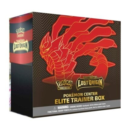 Pokemon TCG: Sword & Shield - Lost Origins Pokemon Center Elite Trainer Box (Exclusive) - 10 Booster Packs, 65 Card Sleeves, Collection Storage Box & Exclusive Giratina Pin
