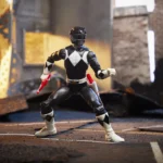 Power Rangers: Lightning Collection - Mighty Morphin Black Ranger (Zack Taylor)  6" Figure By Hasbro - Image 2