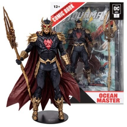 DC: Page Punchers - Ocean Master (Aquaman) 7" Figure & Comic Book By McFarlane Toys