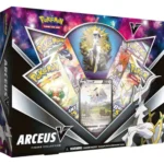 Pokemon TCG: Arceus V Figure Collection Box - Includes 4 Booster Packs, Sculpted Arceus Figure & Promo Card