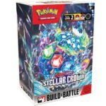 Pokemon TCG: Scarlet & Violet Stellar Crown Build And Battle Box - 4 Booster Packs, 40 Card Ready To Play Deck & Foil Promo Card