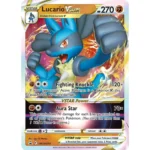 Pokemon TCG: Lucario VSTAR Premium Collection Box - Includes 6 Booster Packs, Collectible Pin & Metallic Coin, 2 Etched Foil Promos & Oversized Card - Image 5