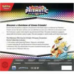 Pokemon TCG: Scarlet & Violet - Prismatic Evolutions Poster Collection Box - 3 Booster Packs, Poster & 3 Foil Promo Cards t - Image 5
