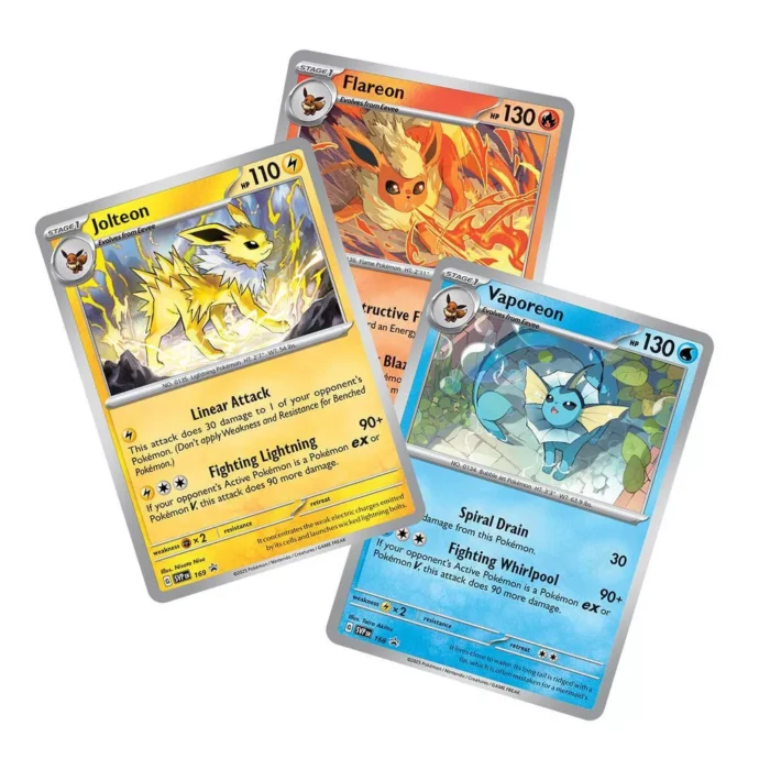 Pokemon TCG: Scarlet & Violet - Prismatic Evolutions Poster Collection Box - 3 Booster Packs, Poster & 3 Foil Promo Cards t - Image 2