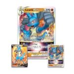 Pokemon TCG: Lucario VSTAR Premium Collection Box - Includes 6 Booster Packs, Collectible Pin & Metallic Coin, 2 Etched Foil Promos & Oversized Card - Image 3