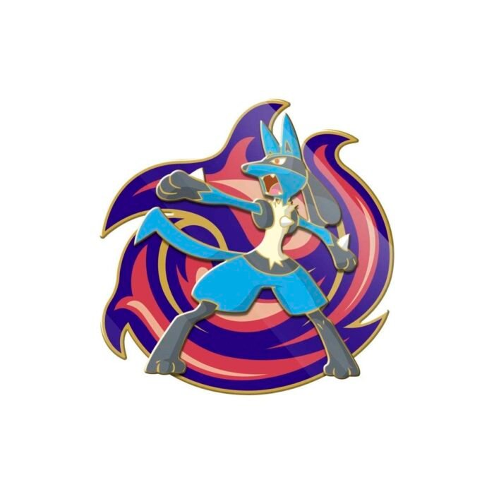 Pokemon TCG: Lucario VSTAR Premium Collection Box - Includes 6 Booster Packs, Collectible Pin & Metallic Coin, 2 Etched Foil Promos & Oversized Card - Image 7