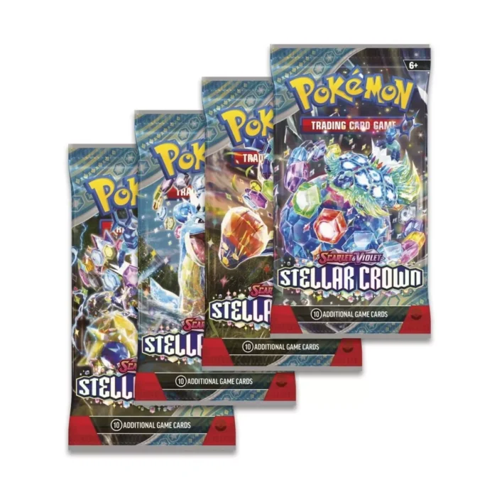 Pokemon TCG: Scarlet & Violet Stellar Crown Build And Battle Box - 4 Booster Packs, 40 Card Ready To Play Deck & Foil Promo Card - Image 2