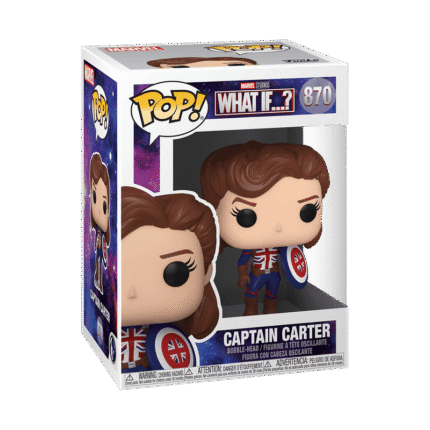 Funko Pop! Movies: Marvel - Doctor Strange Multiverse of Madness - Captain Carter