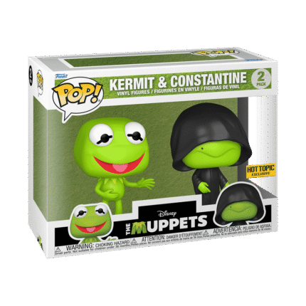 Funko Pop! Disney: The Muppets - Kermit and Constantine - 2-Pack - Hot Topic Exclusive