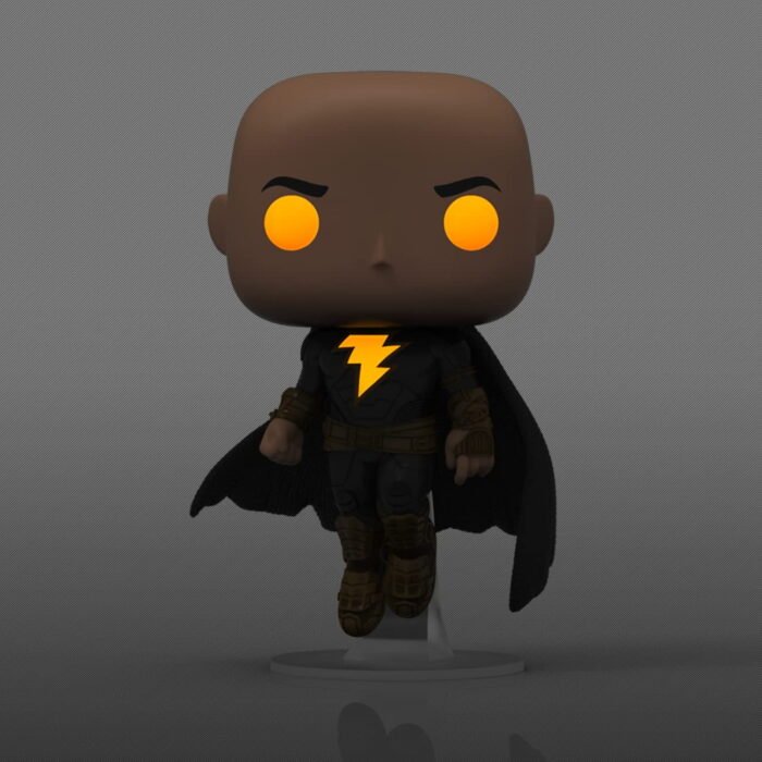 Funko Pop! Movies: DC - Black Adam - Black Adam with Cape - Glow in the Dark - Image 3