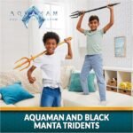 DC Comics: 2 Pack Aquaman & Black Manta Tridents 34" Movie Roleplay Replicas For Costume & Imaginative Play By Spin Master - Image 4