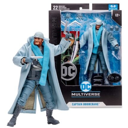 DC: Multiverse - Captain Boomerang (The Flash) 7" Figure By McFarlane Toys, Collector Edition #14 *PLATINUM CHASE EDITION*