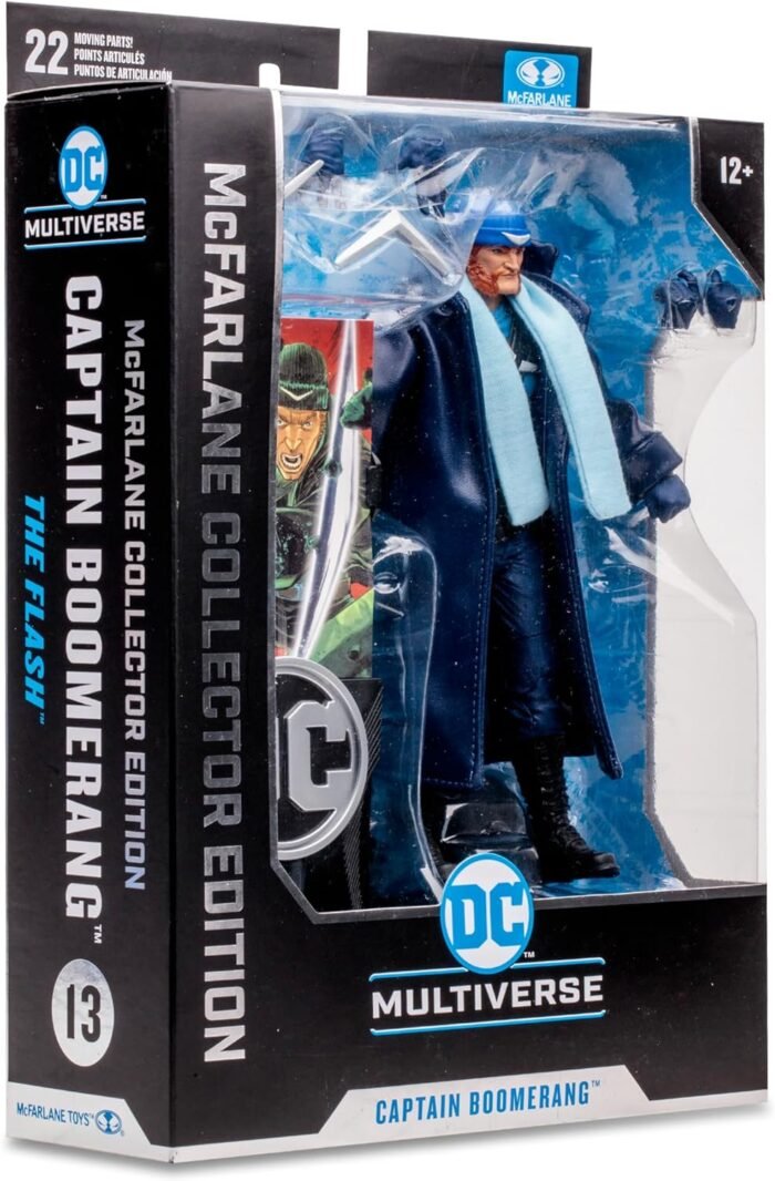 DC: Multiverse - Captain Boomerang (The Flash) 7" Figure By McFarlane Toys, Collector Edition #14 - Image 13