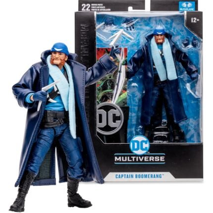 DC: Multiverse - Captain Boomerang (The Flash) 7" Figure By McFarlane Toys, Collector Edition #14
