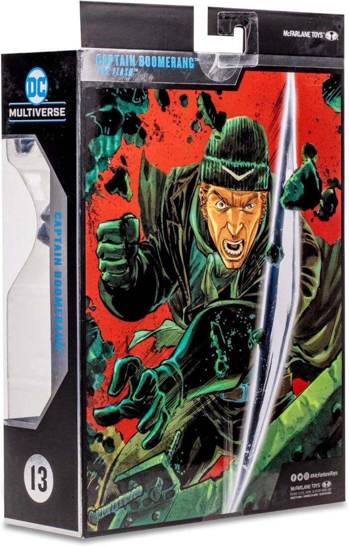 DC: Multiverse - Captain Boomerang (The Flash) 7" Figure By McFarlane Toys, Collector Edition #14 - Image 14
