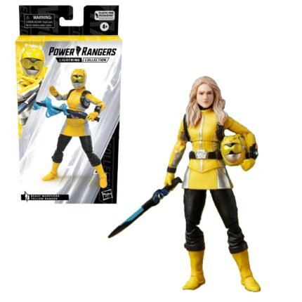 Power Rangers: Lightning Collection - Beast Morphers Yellow Ranger 6" Figure By Hasbro