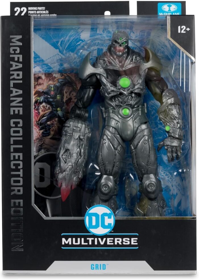 DC: Multiverse - Grid (Forever Evil) 7" Figure By McFarlane Toys, Collector Edition #29 - Image 7