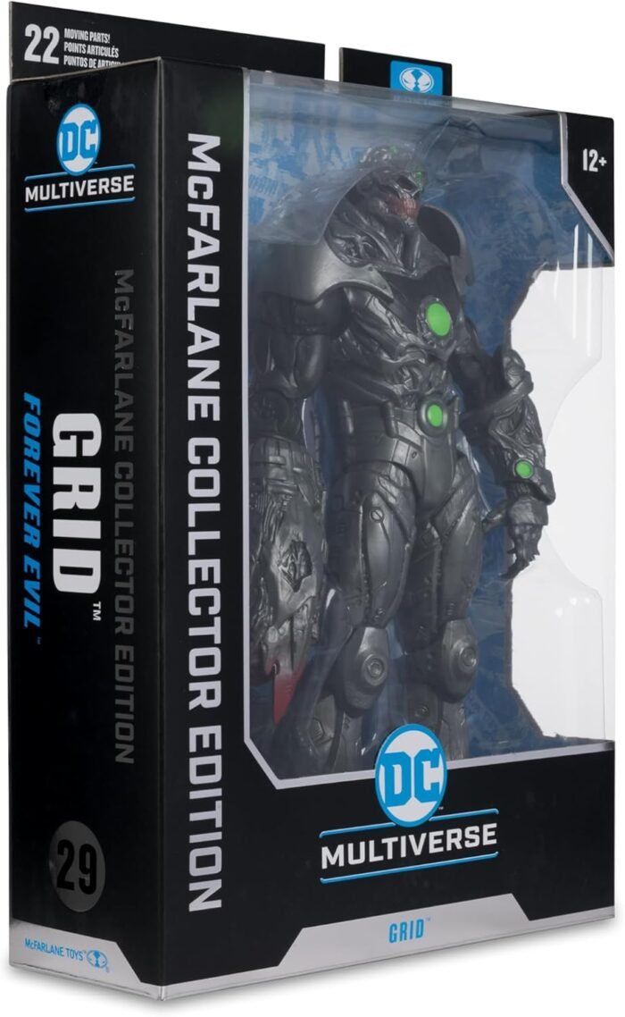 DC: Multiverse - Grid (Forever Evil) 7" Figure By McFarlane Toys, Collector Edition #29 - Image 8