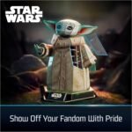 4D Build: Star Wars Grogu Model Kit - High Detailed 103pcs Puzzle 10" Replica By Spin Master - Image 4