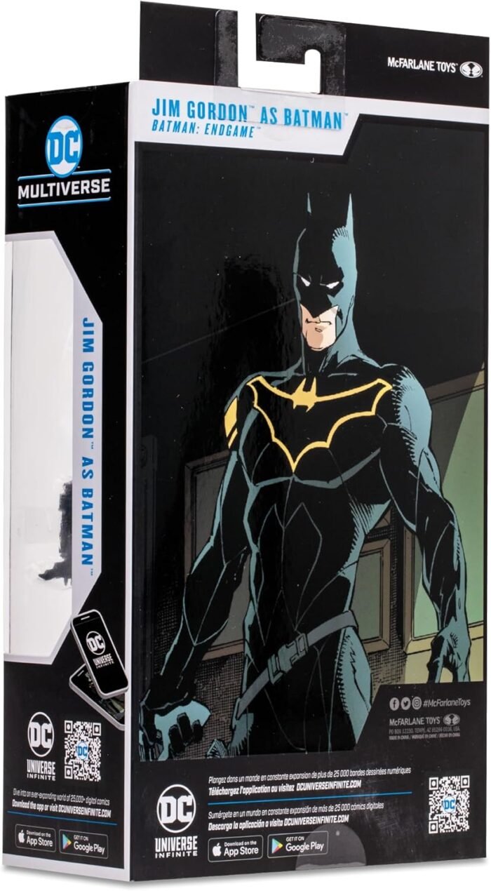 DC: Multiverse - Jim Gordon As Batman (Batman Endgame) 7" Figure By McFarlane Toys - Image 11