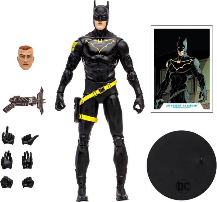 DC: Multiverse - Jim Gordon As Batman (Batman Endgame) 7" Figure By McFarlane Toys - Image 9